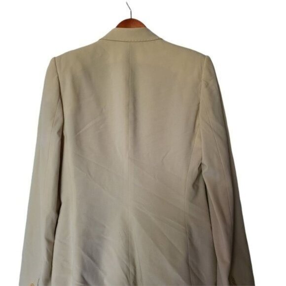 Ralph Lauren Black Label Wool Blazer Cream Mens Vi - Picture 4 of 12